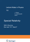 Buchcover Special Relativity