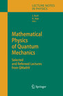 Buchcover Mathematical Physics of Quantum Mechanics