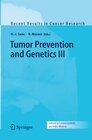 Buchcover Tumor Prevention and Genetics III