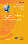 Buchcover Enterprise Architecture, Integration and Interoperability