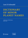 Buchcover Dictionary of Minor Planet Names