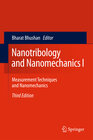 Buchcover Nanotribology and Nanomechanics I