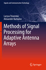 Buchcover Methods of Signal Processing for Adaptive Antenna Arrays