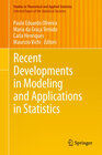 Buchcover Recent Developments in Modeling and Applications in Statistics