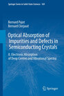 Buchcover Optical Absorption of Impurities and Defects in Semiconducting Crystals