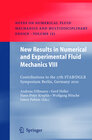 Buchcover New Results in Numerical and Experimental Fluid Mechanics VIII