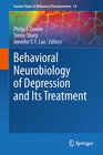 Buchcover Behavioral Neurobiology of Depression and Its Treatment