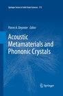 Buchcover Acoustic Metamaterials and Phononic Crystals
