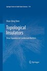 Buchcover Topological Insulators