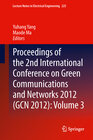 Buchcover Proceedings of the 2nd International Conference on Green Communications and Networks 2012 (GCN 2012): Volume 3