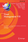 Buchcover Trust Management VII