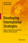 Buchcover Developing International Strategies