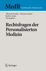Buchcover Rechtsfragen der Personalisierten Medizin