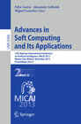 Buchcover Advances in Soft Computing and Its Applications