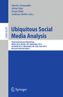 Buchcover Ubiquitous Social Media Analysis