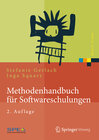 Buchcover Methodenhandbuch für Softwareschulungen