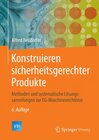 Buchcover Konstruieren sicherheitsgerechter Produkte