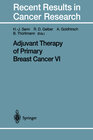 Buchcover Adjuvant Therapy of Primary Breast Cancer VI