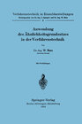 Buchcover Anwendung des Ähnlichkeitsgrundsatzes in der Verfahrenstechnik