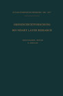 Buchcover Grenzschichtforschung / Boundary Layer Research
