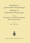 Buchcover Erzeugung von Krankheitszuständen durch das Experiment