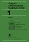 Buchcover Progress in Molecular and Subcellular Biology