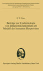 Buchcover Beiträge zur Epidemiologie von Infektionskrankheiten am Modell der humanen Herpesviren