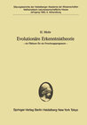 Buchcover Evolutionäre Erkenntnistheorie