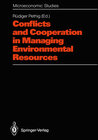 Buchcover Conflicts and Cooperation in Managing Environmental Resources