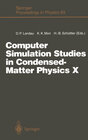 Buchcover Computer Simulation Studies in Condensed-Matter Physics X