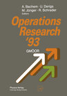 Buchcover Operations Research ’93
