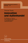 Buchcover Innovation und Außenhandel
