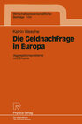 Buchcover Die Geldnachfrage in Europa