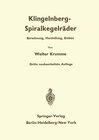 Buchcover Klingelnberg-Spiralkegelräder