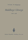 Buchcover Heidelberger Chirurgie 1818–1968