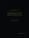 Buchcover Die Chirurgie der Brustorgane