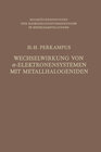 Buchcover Wechselwirkung von π-Elektronensystemen mit Metallhalogeniden