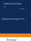 Buchcover Allgemeine Neurologie VII/2
