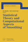 Buchcover Statistical Theory and Computational Aspects of Smoothing