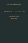 Buchcover Symposium Transsonicum / Symposium Transsonicum