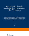 Buchcover Spezielle Physiologie des Zentralnervensystems der Wirbeltiere