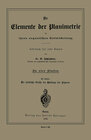 Buchcover Die Elemente der Planimetrie in ihrer organischen Entwickelung