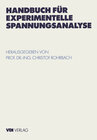 Buchcover Handbuch für experimentelle Spannungsanalyse