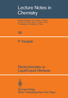 Buchcover Electrochemistry on Liquid/Liquid Interfaces