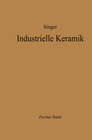 Buchcover Industrielle Keramik