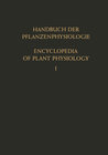 Buchcover Genetische Grundlagen Physiologischer Vorgänge · Konstitution der Pflanzenzelle / Genetic Control of Physiological Proce