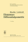Buchcover Elementare Differentialgeometrie