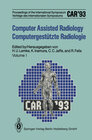Buchcover Computer Assisted Radiology / Computergestützte Radiologie