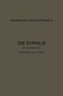Buchcover Die Syphilis