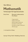 Buchcover Elementar-mathematische Grundlagen